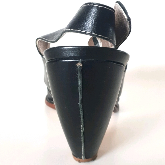 True Religion | Peep Toe Heeled Sandals - Picture 9 of 13